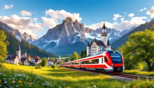 Roteiro de Trem pela Baviera Castelos, Cidades Medievais e Paisagens Alpinas de Conto de Fadas