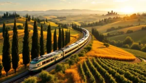 Slow Travel na Itália Descubra as Cidades Medievais da Toscana em um Roteiro de Trem Gastronômico